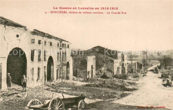 Doncieres 88 Theatre de violents combats La Grande R