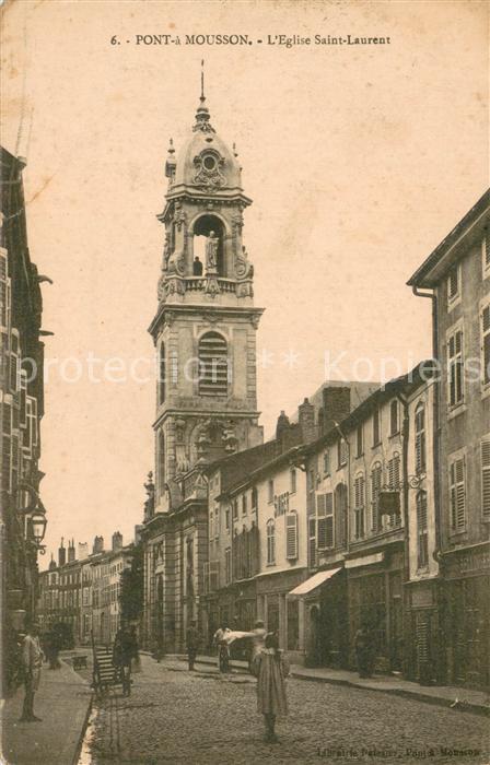 Pont-a-Mousson 54 Eglise Saint Laurent
