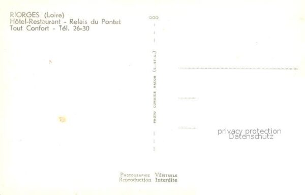 Riorges 42 Hotel Restaurant Relais du Pontet – Bild 2