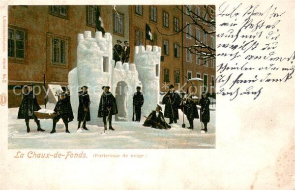 La Chaux-de-Fonds NE Forteresse de neige