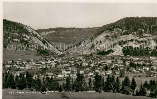 Fleurier NE Vue generale