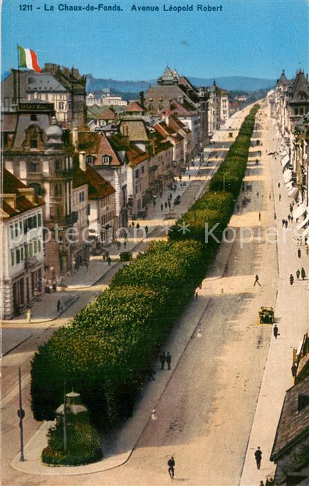 La Chaux-de-Fonds NE Avenue Leopold Robert