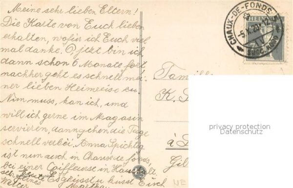La Chaux-de-Fonds NE Place de la Gare et la Poste – Bild 2