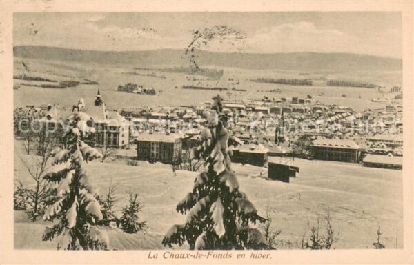 La Chaux-de-Fonds NE Panorama