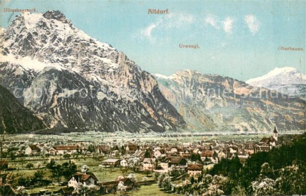 Altdorf  UR Urwengi Oberbauen Panorama