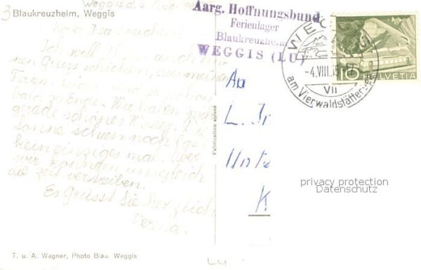 Weggis Vierwaldstaettersee Blaukreuzheim – Bild 2