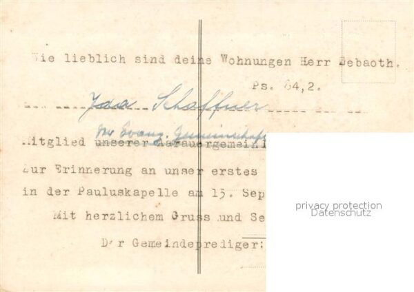Aarau AG Pauluskapelle der Ev Gemeinschaft – Bild 2