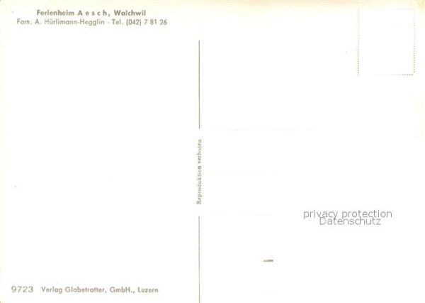 Walchwil Ferienheim Aesch – Bild 2