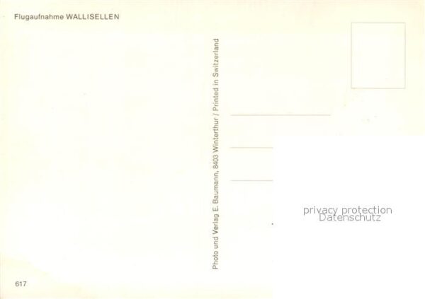 Wallisellen Fliegeraufnahme – Bild 2