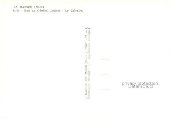 La Bassee 59 Rue du General Leclerc Le Calvaire – Bild 2