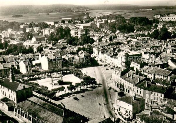 Commercy 55 Meuse Place de l’Hotel de Ville Vue aerienne