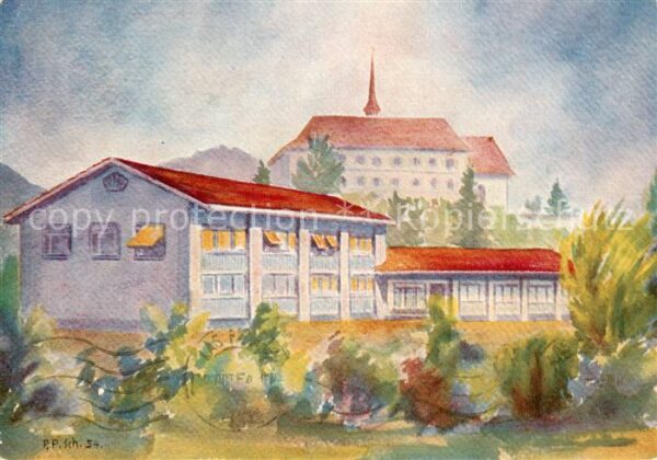 Naefels Neubau Klosterschule Mariaburg