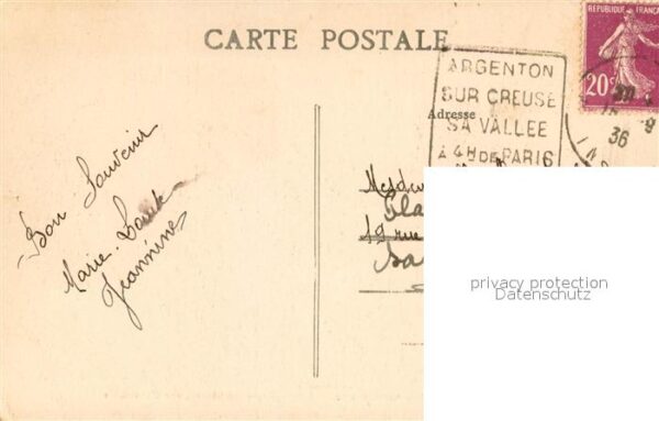 Argenton 36-sur-Creuse Ecole Superieure – Bild 2