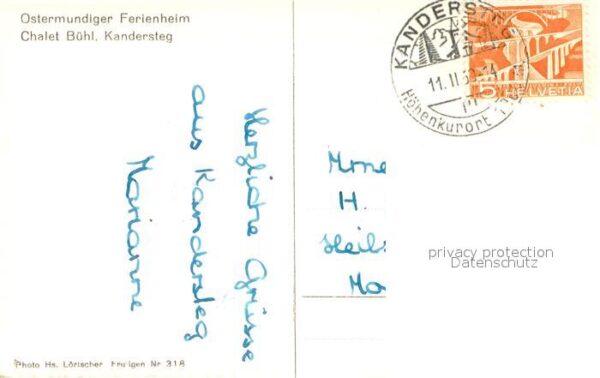 Kandersteg BE Ostermundiger Ferienheim Chalet Bühl – Bild 2