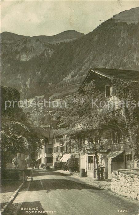 Brienz BE Dorfpartie