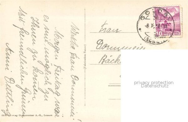 Goldau SZ Gesamtansicht m. Rigi – Bild 2
