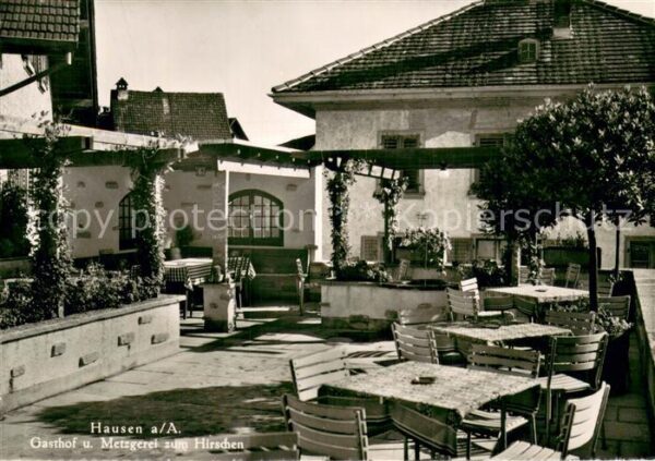 Hausen AG Gasthof u. Metzgerie zum Hirschen Terra