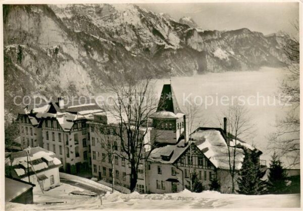 Wallenstadtberg SG Sanatorium Wallenstadtberg m. Nebelmeer