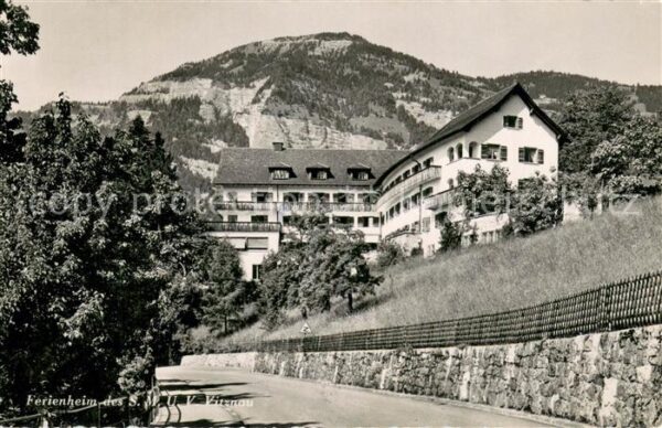 Vitznau Witznau Vierwaldstaettersee LU Ferienheim des SMUV