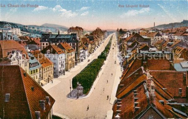 La Chaux-de-Fonds NE Rue Leopold Robert