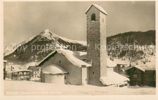 Davos Dorf GR Kath Kirche