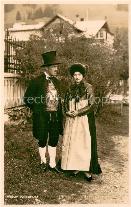 Wals Vals GR Walser Volkstracht