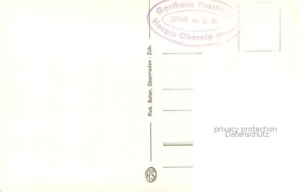 Oberalp UR Hospiz Gasthaus Passhöhe – Bild 2
