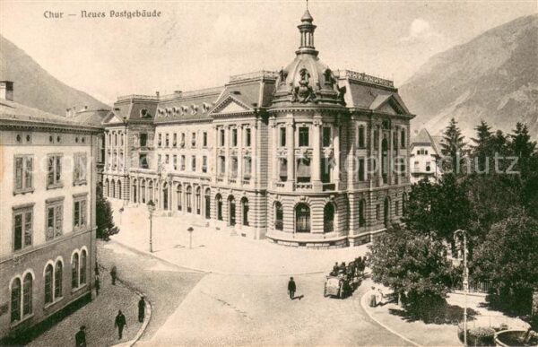 Chur GR Neues Postgebäude