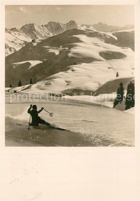 Arosa GR Skigebiet beim Sporthotel Hof Maran