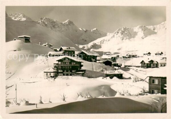 Inner Arosa Beim Brüggli Winterpanorama