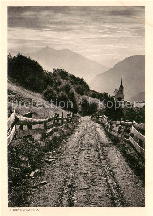 Obertschappina Ober-Tschappina GR Panorama