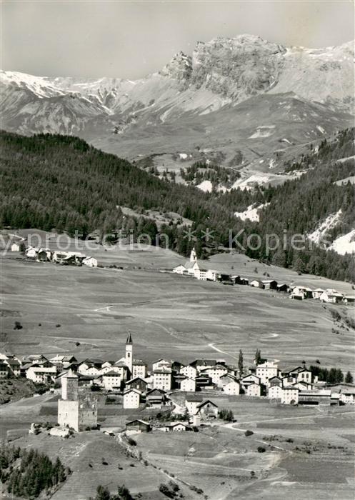 Riom Albula mit Parsonz und Piz Curver