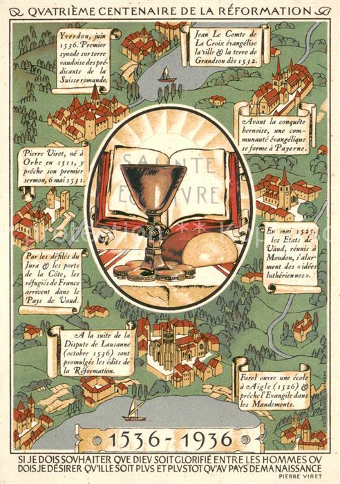 Lausanne VD Quatrième Centenaire de la Réformation