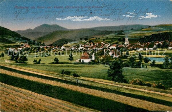 Raon-sur-Plaine 88 Donon Panorama Plainetal