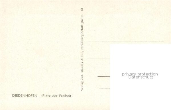 Diedenhofen Thionville 57 Platz der Freiheit Arkaden – Bild 2
