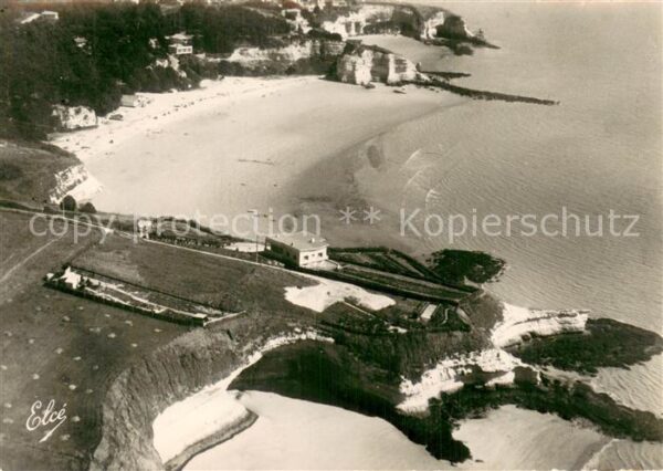 Meschers les Bains 17 Vue aérienne de la Plage des Nonnes