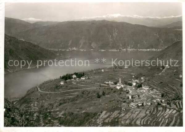 Rovio TI Pension Monte Generoso mit Blick auf di