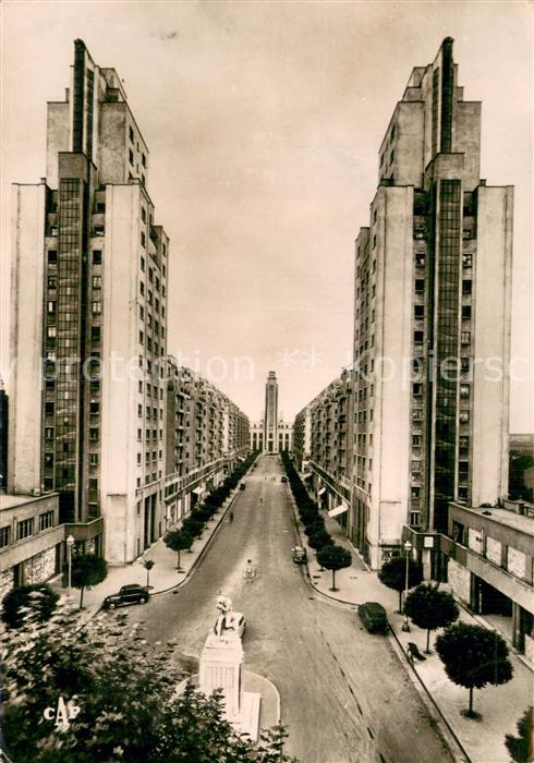 Villeurbanne Les Gratte Ciel Avenue Henri Barbusse e