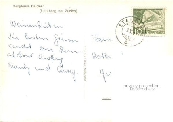 Uetliberg ZH Berghaus Baldern Kuhweide – Bild 2