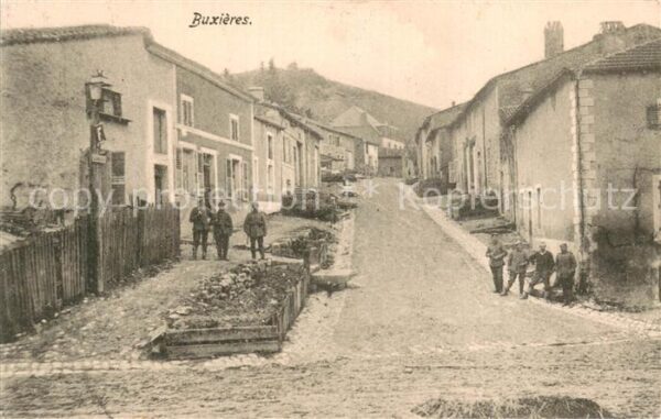 Buxieres 55-sous-les-Cotes Strassenpartie
