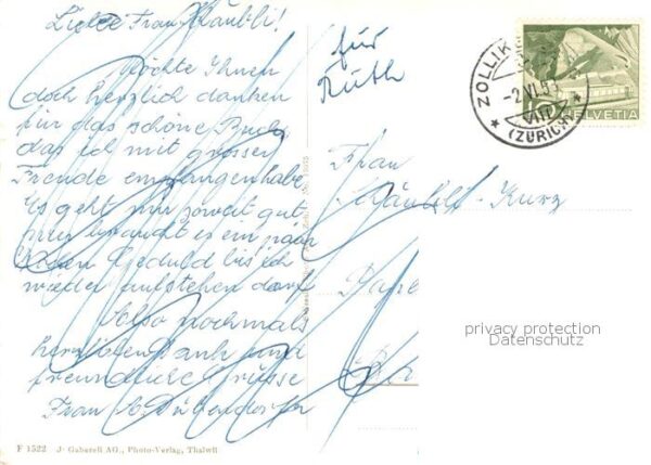 Neumuenster Zuerich Kranken- und Diakonissenanstalt Zollike – Bild 2