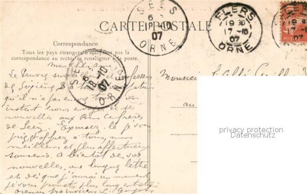 Flers 61 Orne Villa des Cèdres facade sur le parc – Bild 2