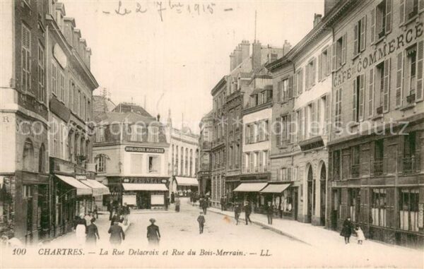 Chartres 28 Rue Delacroix et Rue due Bois Merrain