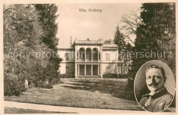 Zuerich ZH Villa Rietberg Kaiser Portrait