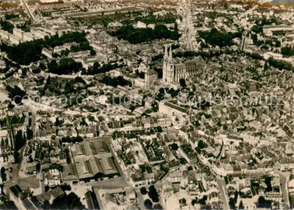 Moulins 03 Allier Vue Generale aérienne
