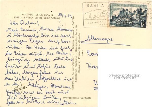 Bastia Corse vu de Saint Antoine – Bild 2