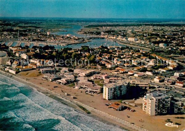Saint-Gilles-Croix-de-Vie Vendee Village Merlin vue aérienne