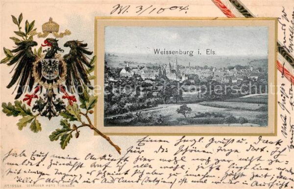 Weissenburg 67 Wissembourg Alsace Gesamtansicht