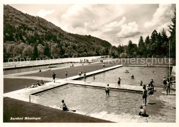 Muensingen Konolfingen BE Aarebad Münsingen