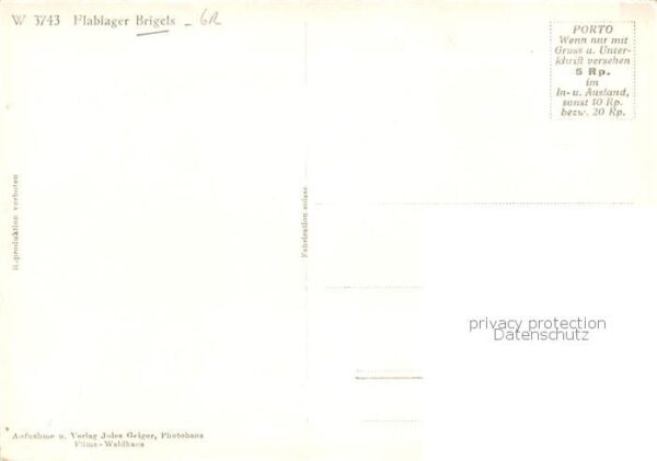 Brigels GR Flablager Brigels Winter – Bild 2